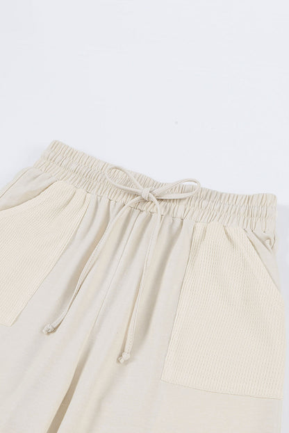 Drawstring Waist Pocketed Knit Pants