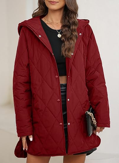 Lightweight Puffer Hooded Jackets