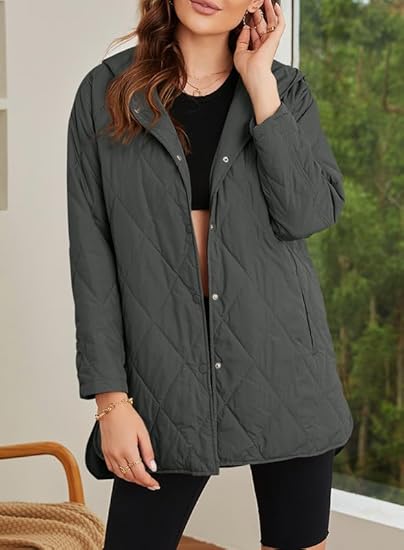 Lightweight Puffer Hooded Jackets