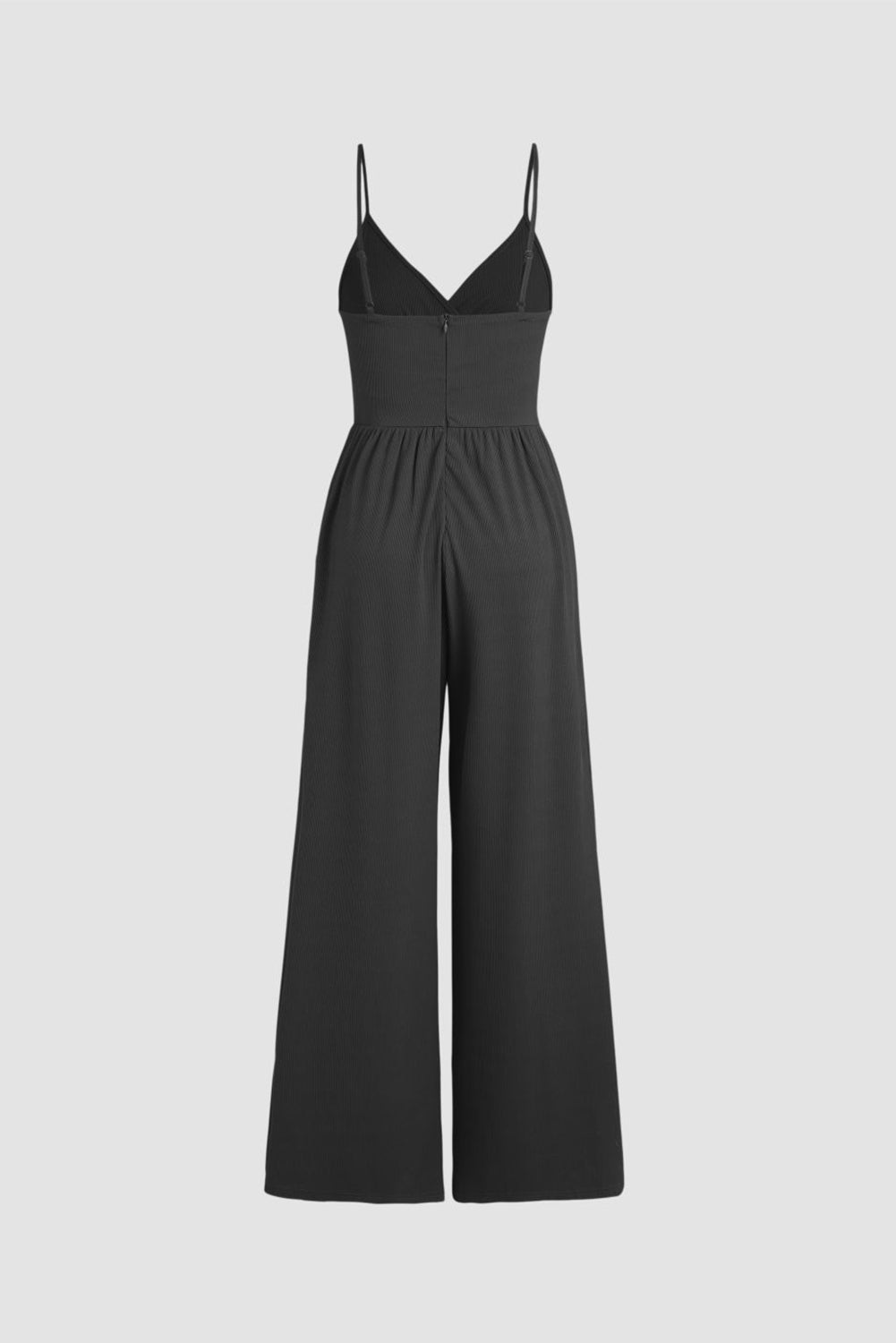 Wide Leg High Waist Cami Jumpsuit