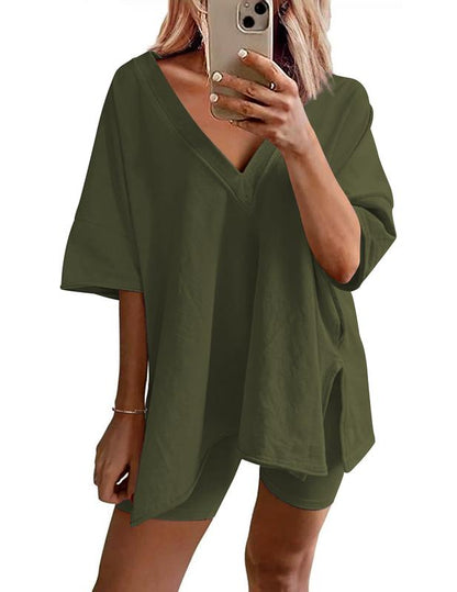 Oversized Loungewear Tracksuit 2 Piece Set