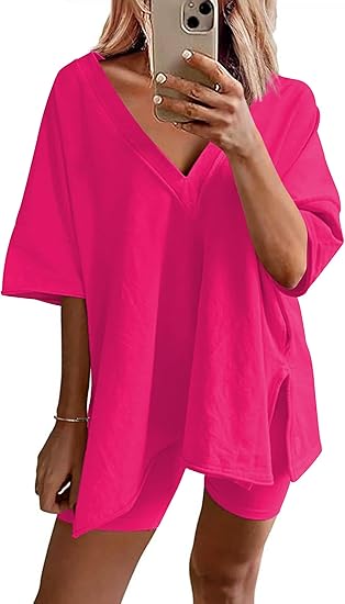 Oversized Loungewear Tracksuit 2 Piece Set