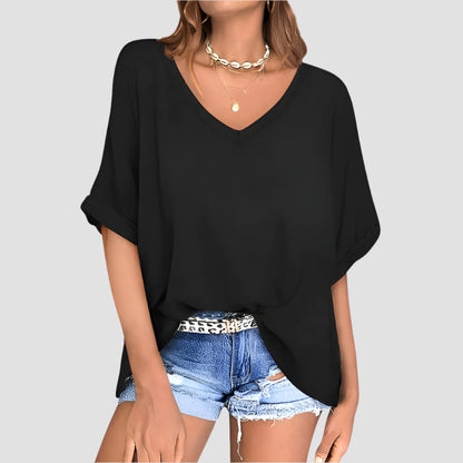 Loose Fit Tee Shirt Workout Tops