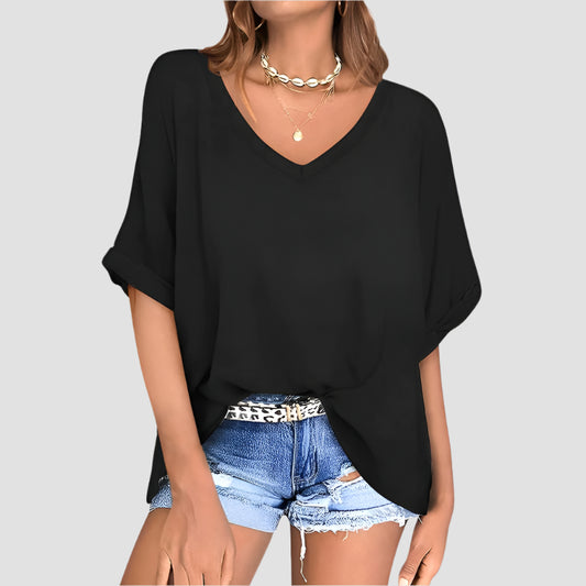 Loose Fit Tee Shirt Workout Tops