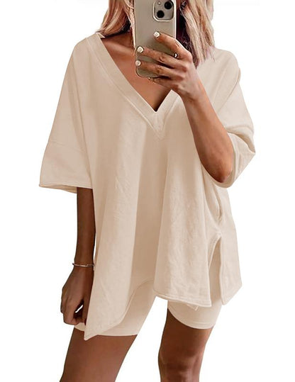Oversized Loungewear Tracksuit 2 Piece Set