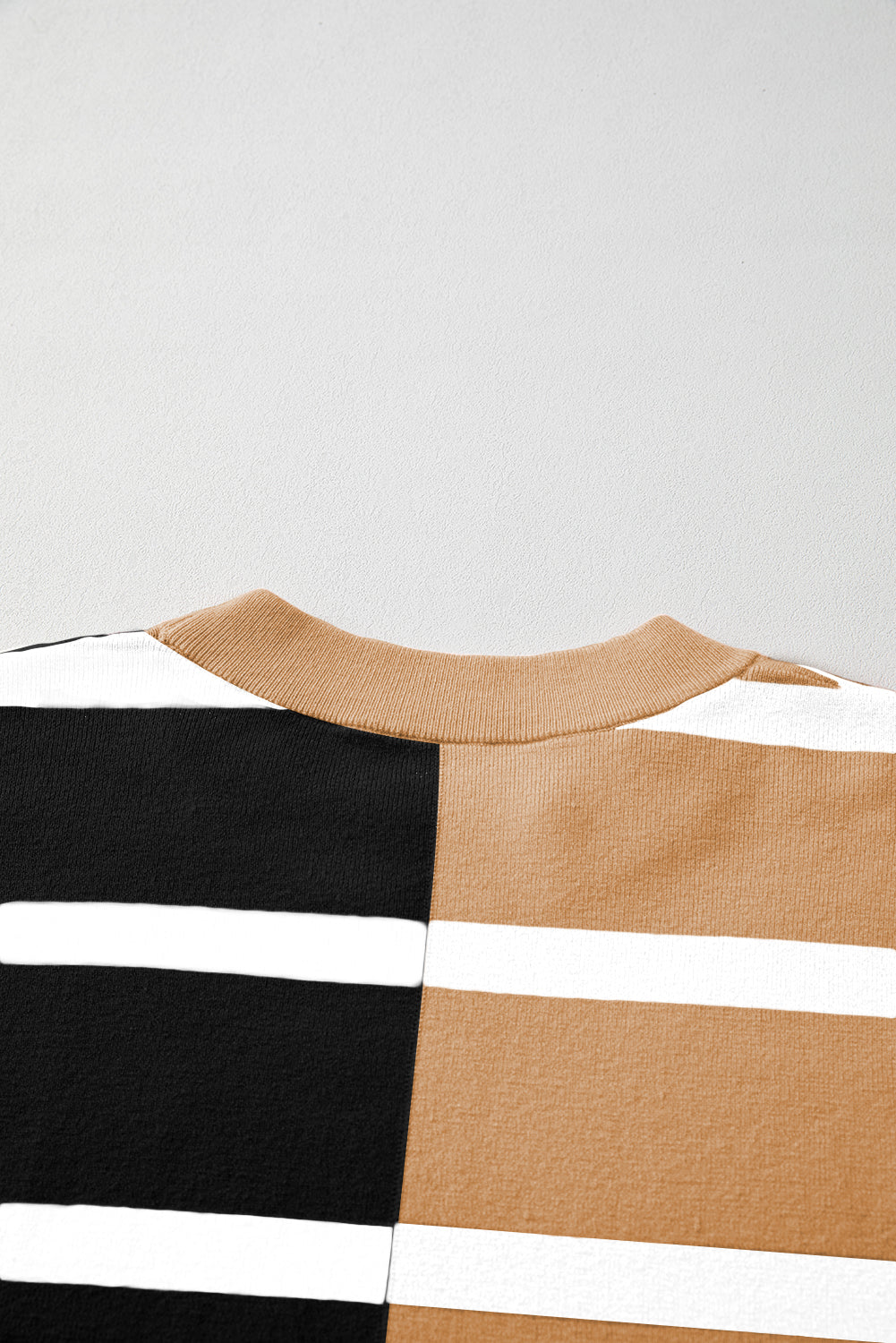 Colorblock Oversized Sweater