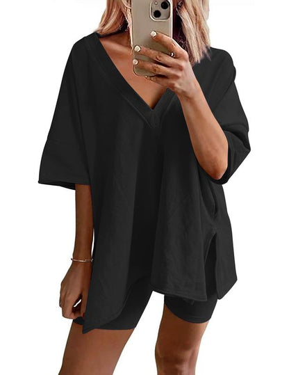 Oversized Loungewear Tracksuit 2 Piece Set