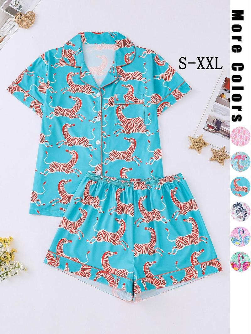 Cute Animals Pajama Set